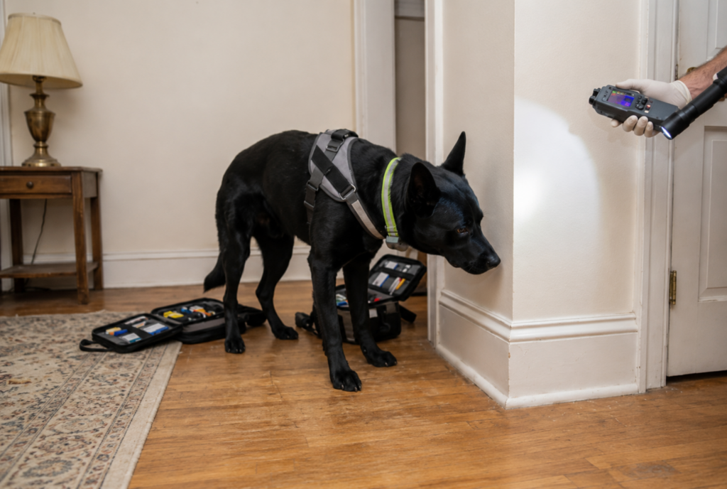 Mold Detecting Dog